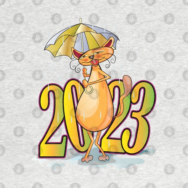 Happy New Year Cats 2023 by ArticArtac